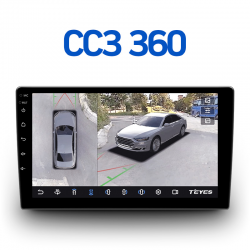 Teyes CC3 6-128 9.0' с камерами кругового обзора 3D 360°